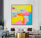 Wall Art Abstract Modern Playful Energetic