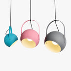 Aira Colorful Art Deco Pendant Light, Spherical,  Bedroom