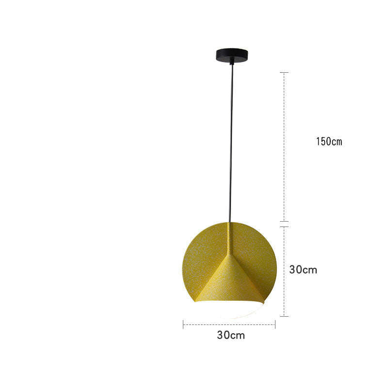 Arisha Modern LED Colorful Shade Hanging Pendant Light