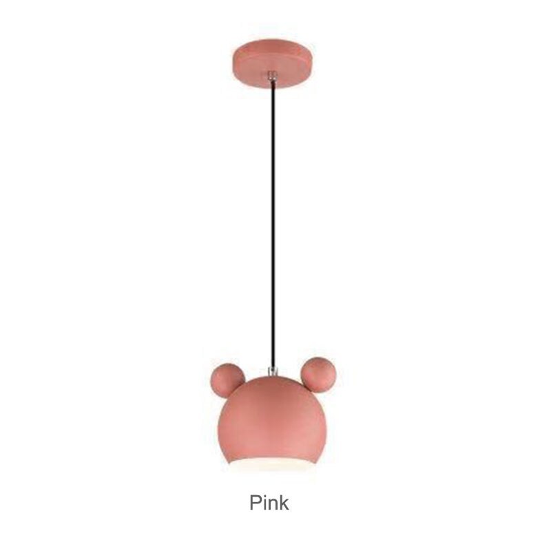 Valentina Mouse Head Pendant Light, 5 Colour