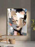 Elias Colorful Portrait Painting