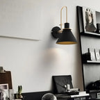 Valentina Vintage Horn Shape Metal Wall Lamp, Living room/Bedroom/Bathroom