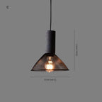 Xenith Industrial Cylindrical Pendant Light, Cement/Metal