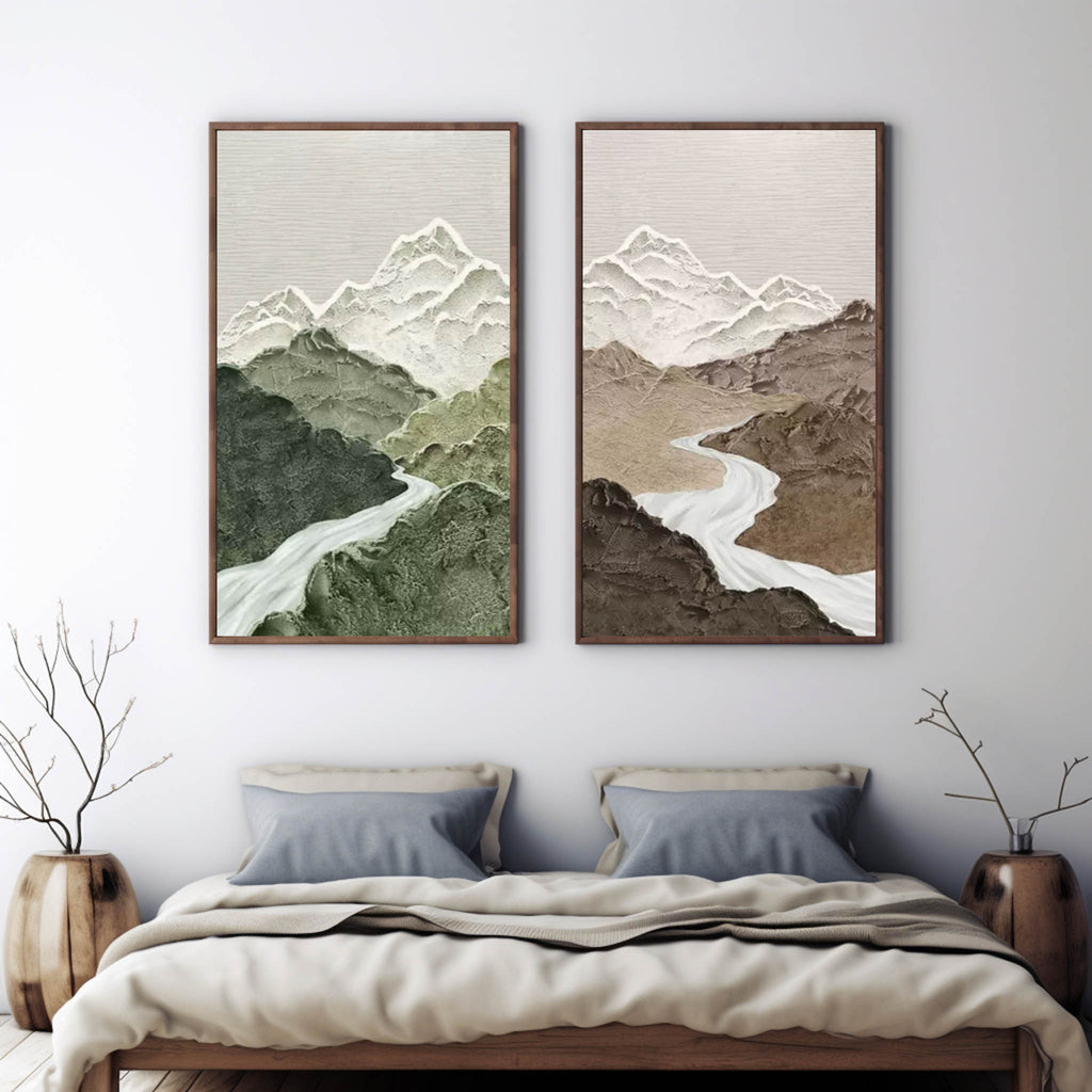 Saturn Wabi-Sabi Wall Art