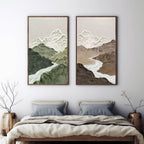 Saturn Wabi-Sabi Wall Art