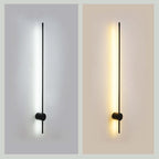 Arisha Modern Minimalist LED Wall Reading Lamp, Black