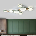Arisha Round Flush Mount Ceiling Light 3 Colour 3/4/5/6/7 Heads
