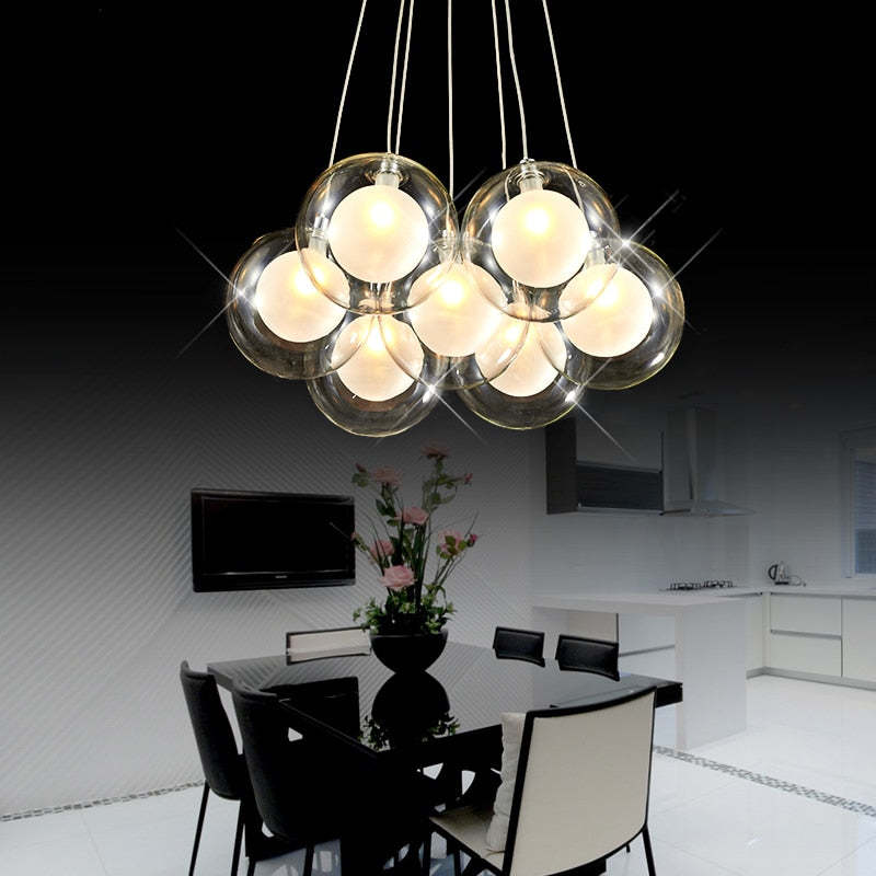 Valentina Modern Bubble Pendant Light, 5 Style