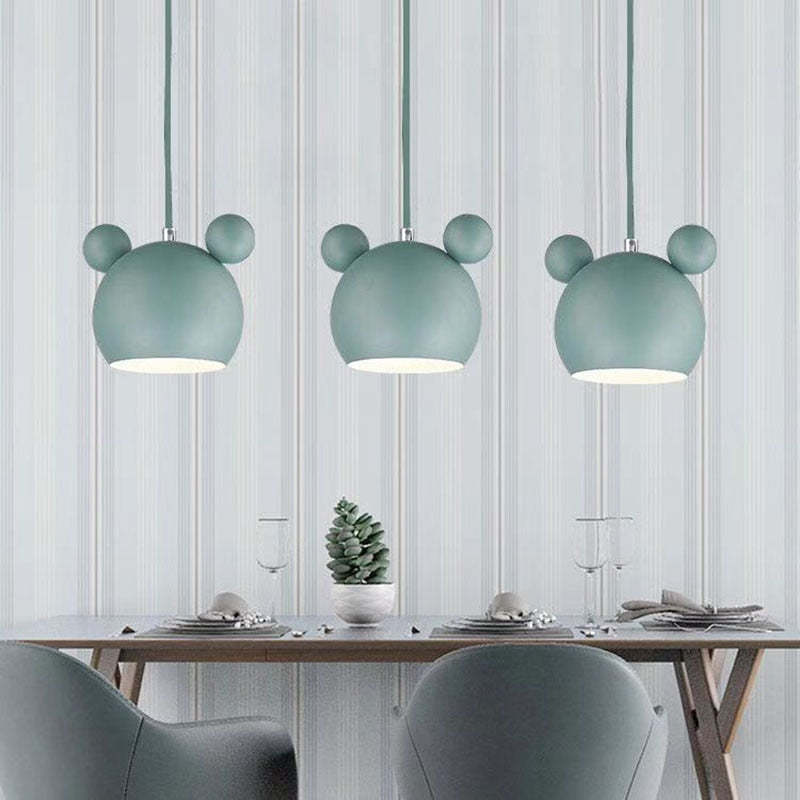 Valentina Mouse Head Pendant Light, 5 Colour