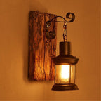 Austin Vintage Lantern Metal Classic Industrial Wall Lamp