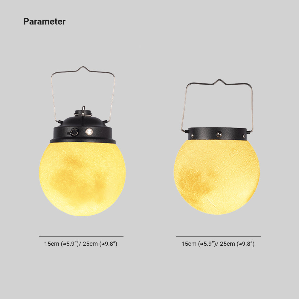 Ray Moon Modern Bubble Glod Pendant Light, Metal/Resin/Fiberglass