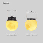 Ray Moon Modern Bubble Glod Pendant Light, Metal/Resin/Fiberglass