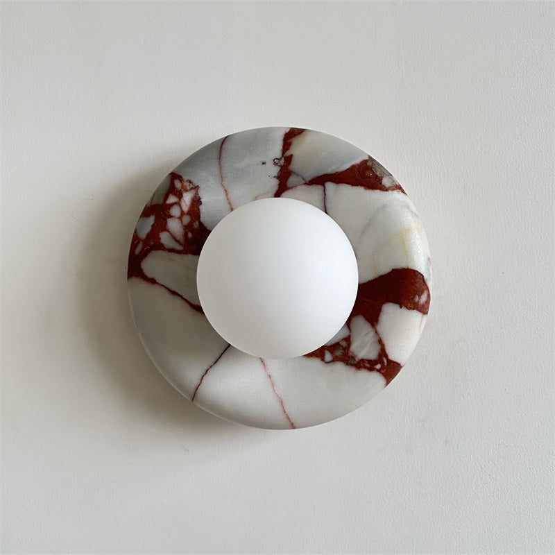 Avi Marble Indoor Wall  Sconce