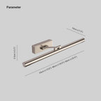 Arisha Modern Linear Metal/ Wall Lamp, Champagne Gold