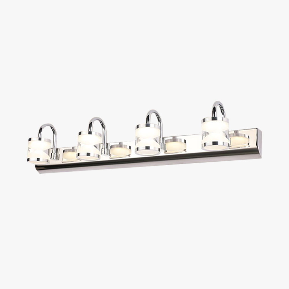 Arisha Modern Lantern Metal/ Wall Lamp, Silver