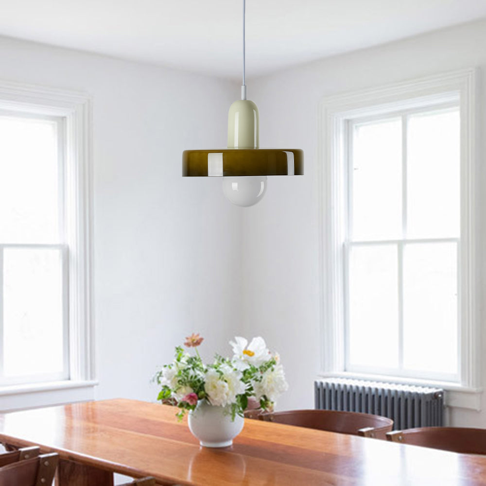 Jess Vintage Glass Pendant Light