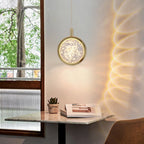Kristy Morden Spherical Metal Pendant Light, Gold