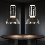 Valentina Minimalist Combination Glass Pendant Light, Clear