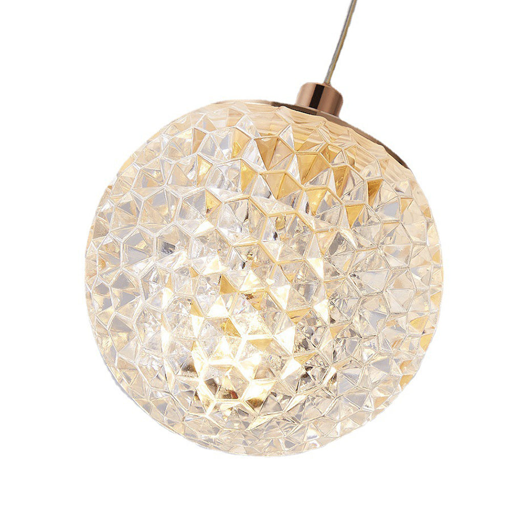 Arisha Multi Staircase Modern Art Deco Pendant Light, Gold