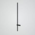 Ray Minimalist Duo-Linear Outdoor Wall Lamp, Black