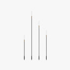 Ray Modern Metal Reed Solar Outdoor Black Post Light