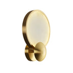 Sol Alabaster Brass Wall Light