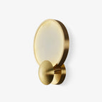 Sol Alabaster Brass Wall Light