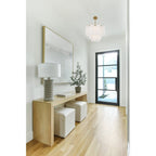 Lustra Murano Chandelier Glass Tube Layered Amber