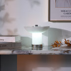 Eurnoran Mushroom Shaped Alabaster Table Lamp