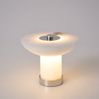Eurnoran Mushroom Shaped Alabaster Table Lamp