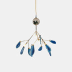 Agate Chandelier Colorful Branching