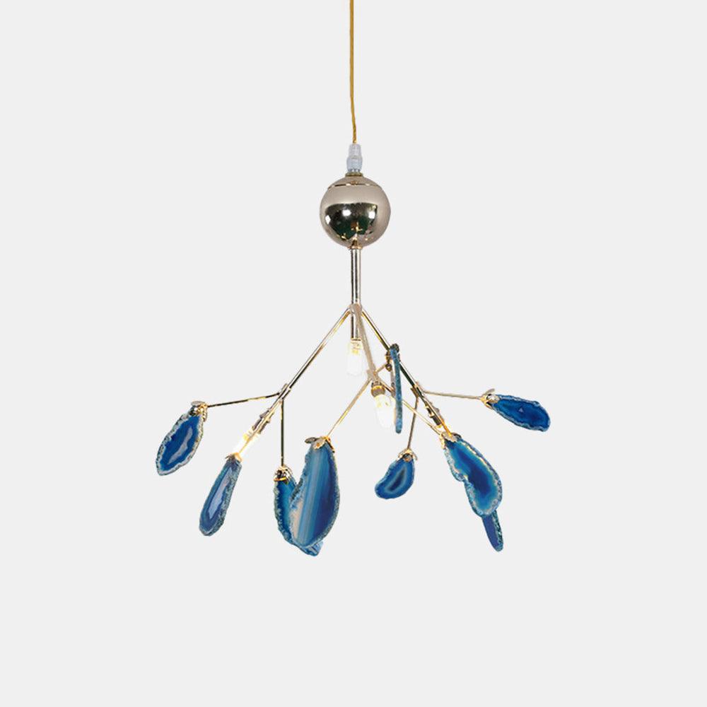 Agate Chandelier Colorful Branching
