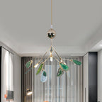 Agate Chandelier Colorful Branching