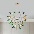 Agate Chandelier Colorful Branching