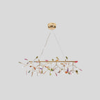 Agate Chandelier Colorful Branching