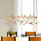 Agate Chandelier Colorful Branching