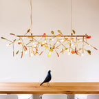 Agate Chandelier Colorful Branching