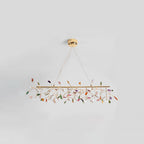 Agate Chandelier Colorful Branching