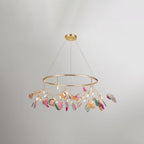 Agate Chandelier Colorful Branching