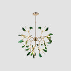 Agate Chandelier Colorful Branching