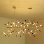 Agate Chandelier Colorful Branching