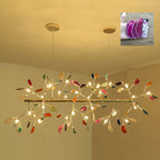 Agate Chandelier Colorful Branching