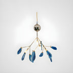 Agate Chandelier Colorful Branching
