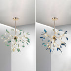 Agate Chandelier Colorful Branching