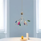 Agate Chandelier Colorful Branching