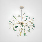 Agate Chandelier Colorful Branching