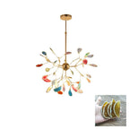 Agate Chandelier Colorful Branching