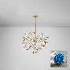 Agate Chandelier Colorful Branching