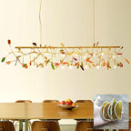 Agate Chandelier Colorful Branching