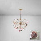Agate Chandelier Colorful Branching